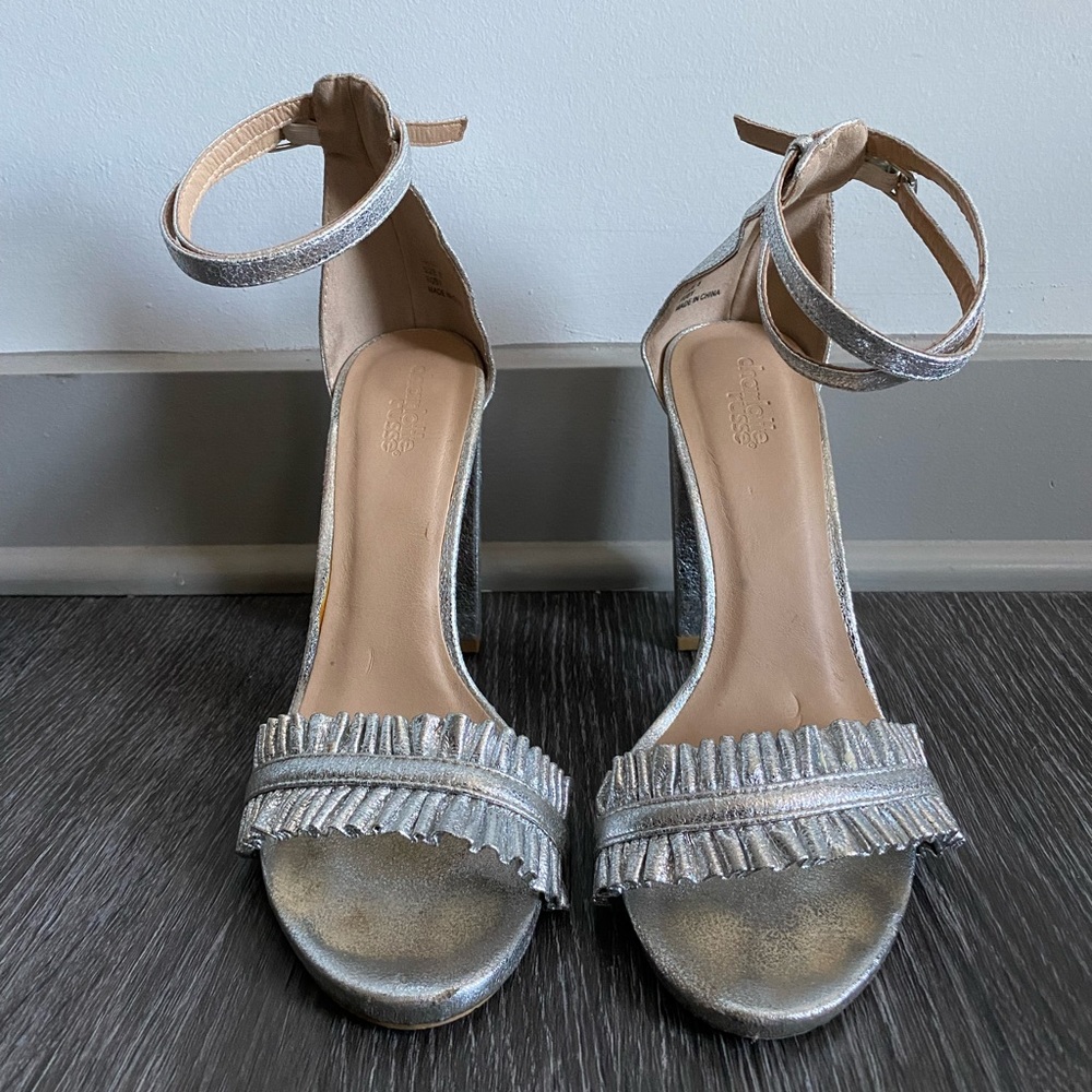 Metallic Charlotte Russe Heels